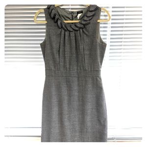 JCrew Scalloped Collar shift dress